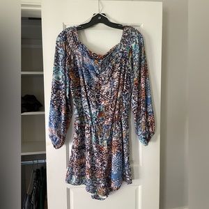 Aqua long sleeve women’s romper